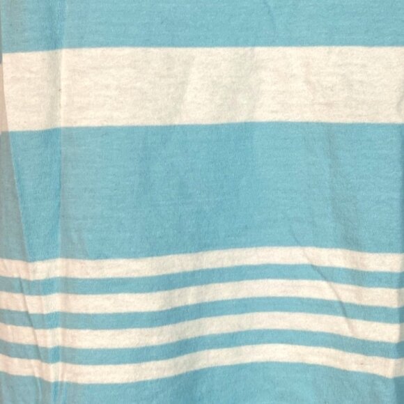 Vans Blue White Striped Sleeveless Scoop Neck Strappy Beach Surf Tank Top Size M - Picture 7 of 7